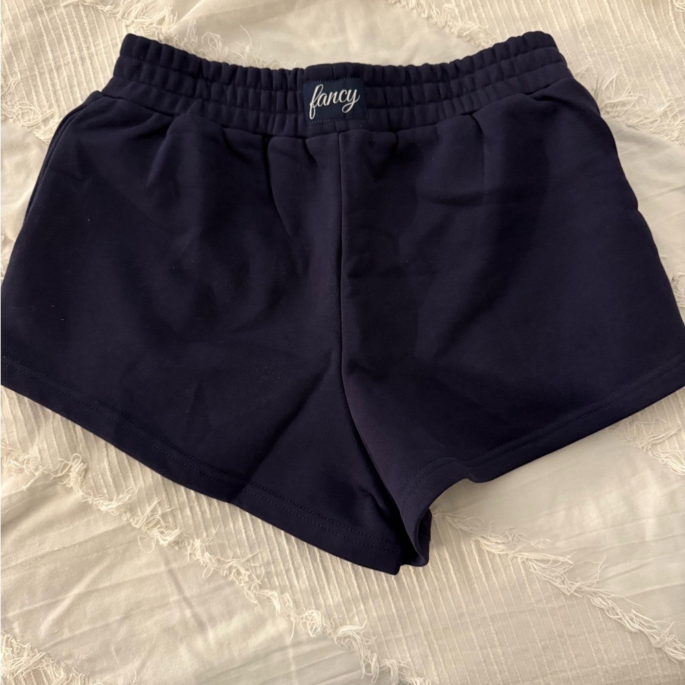 Fancy D Navy Shorts!